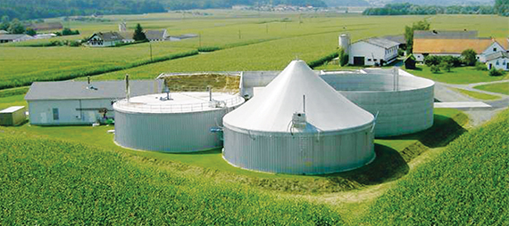 Biogas plant - 700 kW - manure and waste