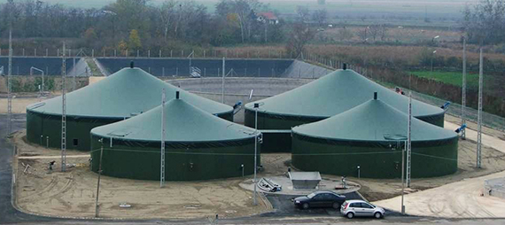 Biogas plant - 1.4 MW - food waste