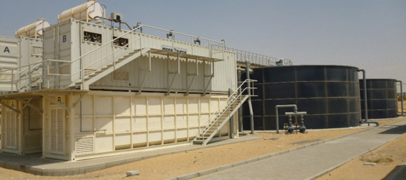 MBR Sewage Plant in Dubai / UAE
