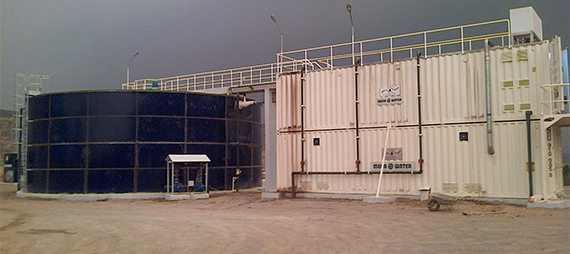 MBR Sewage Plant in Saudi Arabia