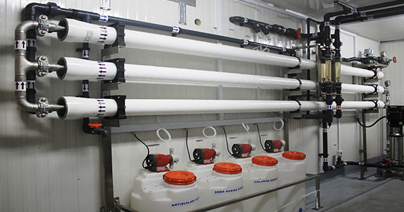 RO Container inside view