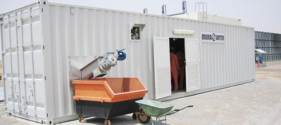 Bataya Sludge Treatment Container, Sharjah, UAE