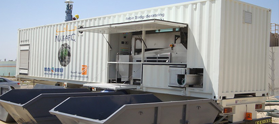 Sludge Dewatering System, Marafiq Yanbu, KSA
